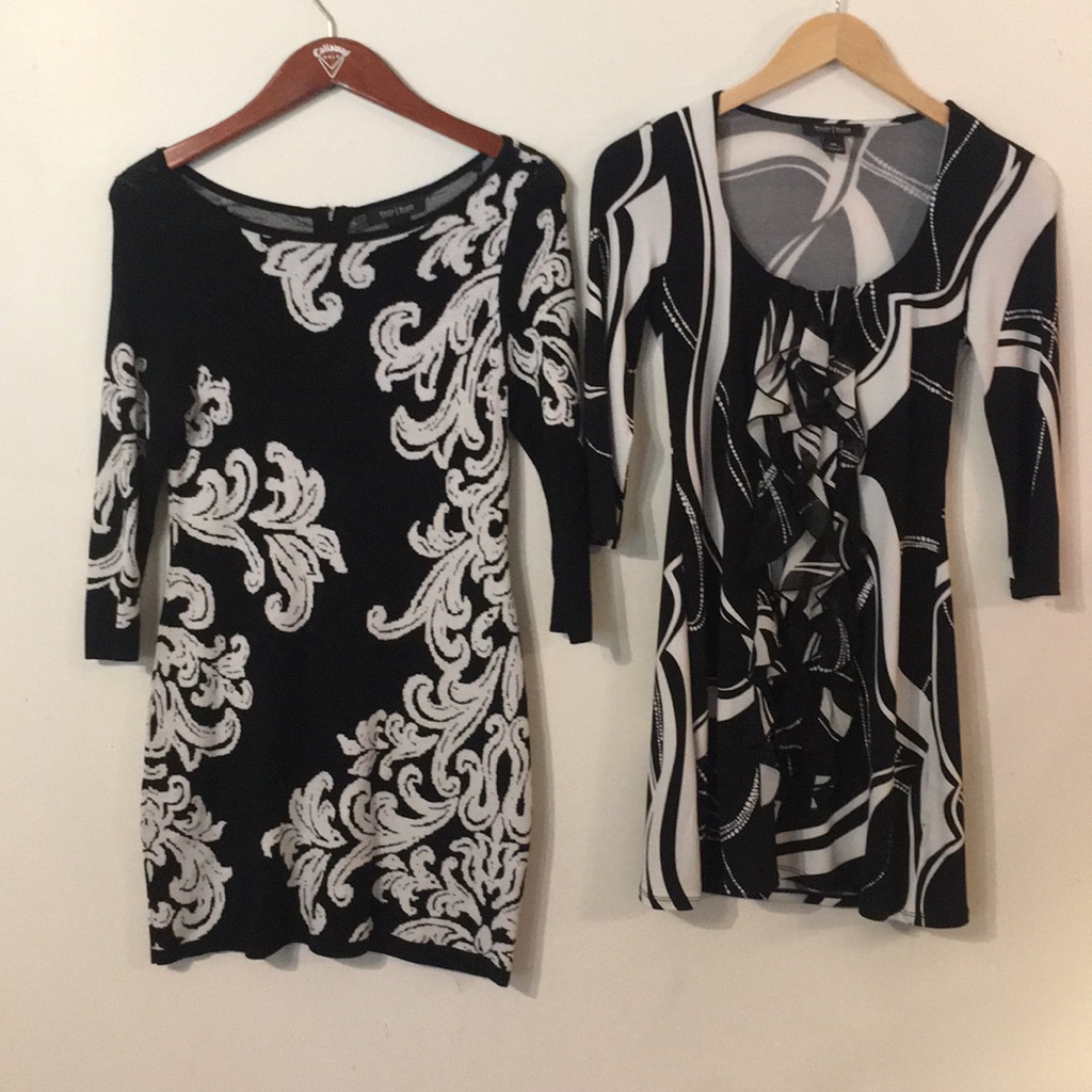 Whbm Dress Bundle Black/White Xs